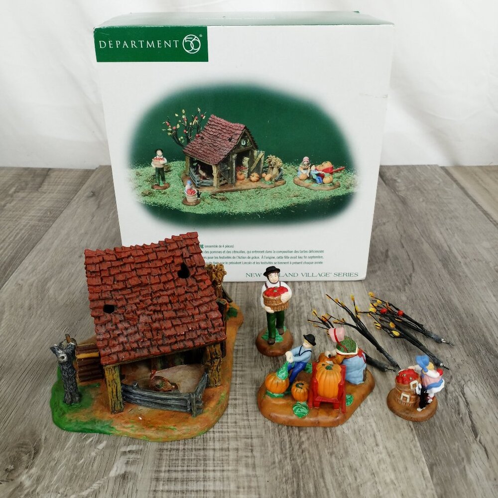 Dept 56 New England Village It’s Almost Thanksgiving #56639